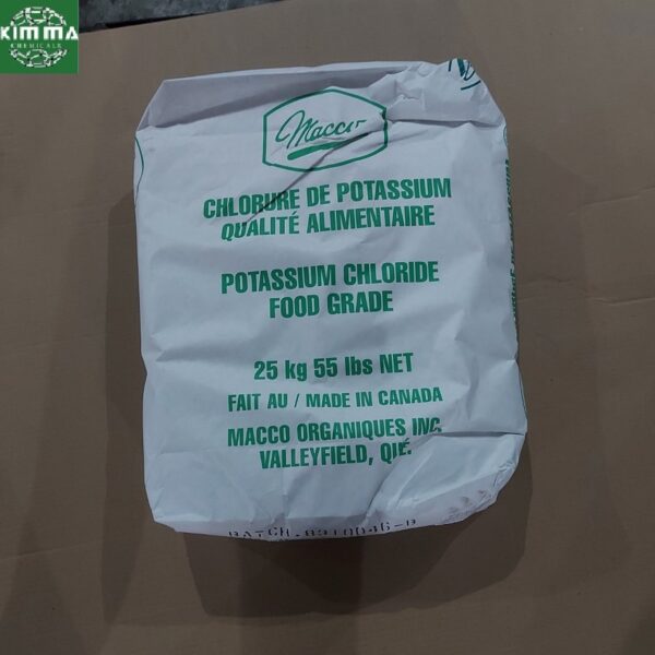 Potassium Chloride (KCL) food